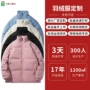 保暖定制加厚休闲白鸭绒
