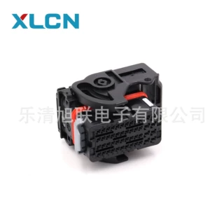 热销推荐  48P黑色母端胶壳 农业设备线束连接器护套64320-3311