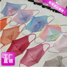 2025秋冬一次性口罩立体多巴胺透气不勒耳MASK5枚女生透气款防护