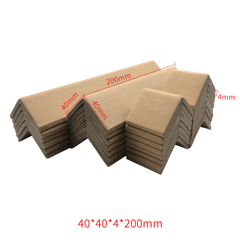 メーカー直販 40*4 直角衝突防止保護材 家具・石材保護用紙箱包装卸売 紙製コーナーガード|undefined