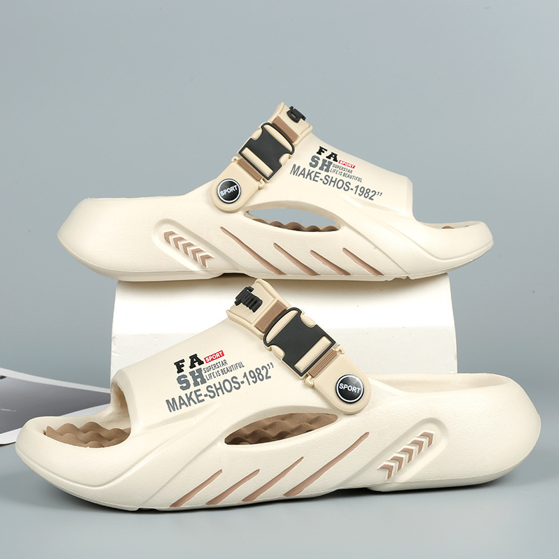 Sandalias de hombre de verano 2024 nuevo tipo de altura de amortiguación antideslizante puede nadar al aire libre ligero ocio para hombres