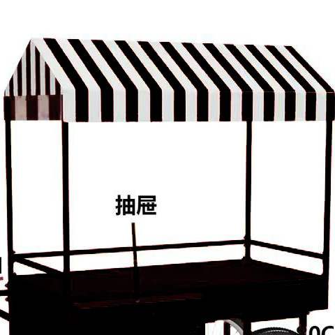 퓨어 매트 블랙(가성비 추천)-160*70*201 싱글 어닝