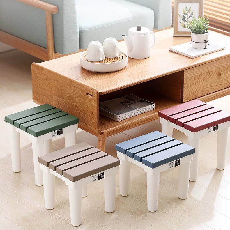 M & пластиковый чайный столик маленький стул для детей табурет домашняя гостиная противоскользящая табуретка для ванной комнаты
