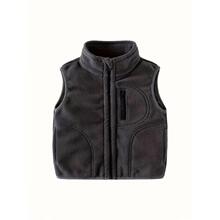 J 12914 Kids Stand Collar Vest Fleece ��ͯ��������