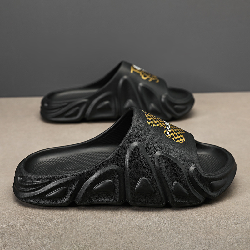 Zapatillas para hombres con talón de pendiente gruesa, zapatillas transfronterizas de gran tamaño de playa de ocio de comercio exterior zapatillas frías image 5