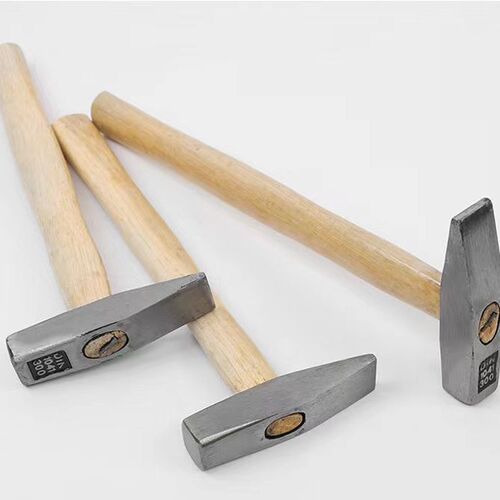 Straight hair wooden handle fitter hammer duckbill hammer small hammer sheet metal hammer multi-specification wooden handle hammer small hammer tool