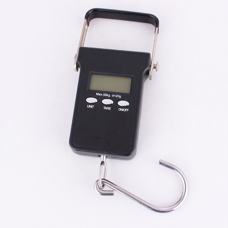 迷你小型电子手提秤40kg 行李托运秤 便携秤钓鱼秤 手拿秤