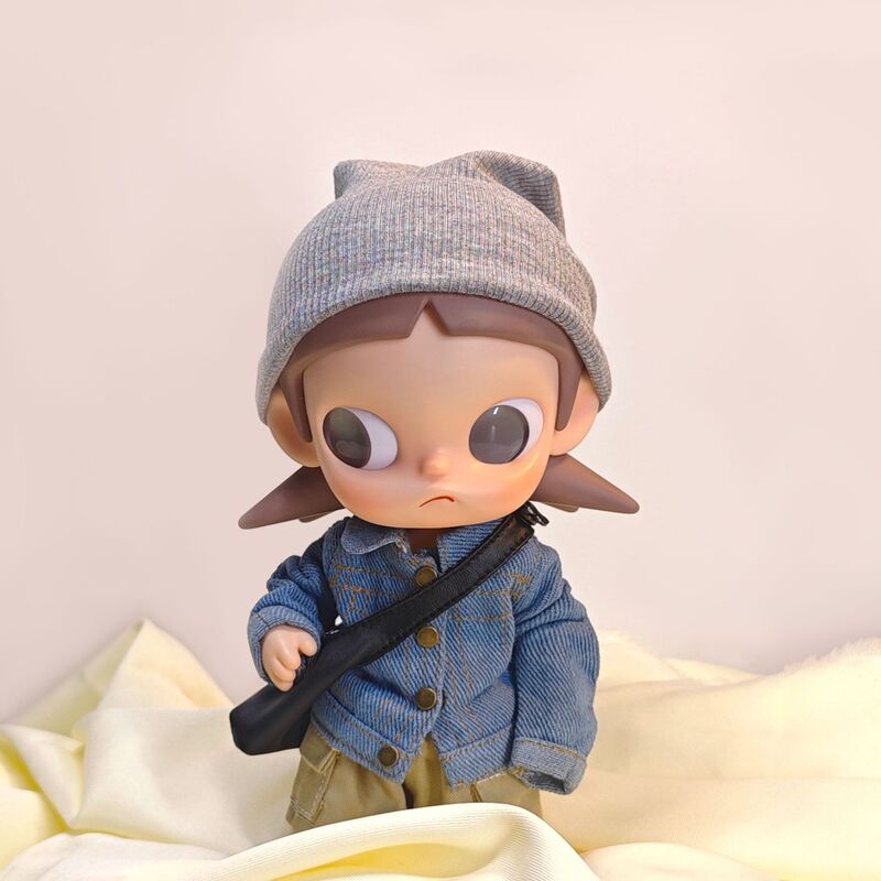 Zsiga's Dream Bjd Doll Clothes, Replacement Clothes for Ga Zi Jie, 20cm Cold Weather Hat, Denim Jacket, Workwear Zsiga's Dream Bjd Doll Clothes, Replacement Clothes for Ga Zi Jie, 20cm Cold Weather Hat, Denim Jacket, Workwear
