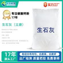 90%以上活性氧化钙生石灰钢铁污水处理脱硫剂烟气处理建筑钙粉