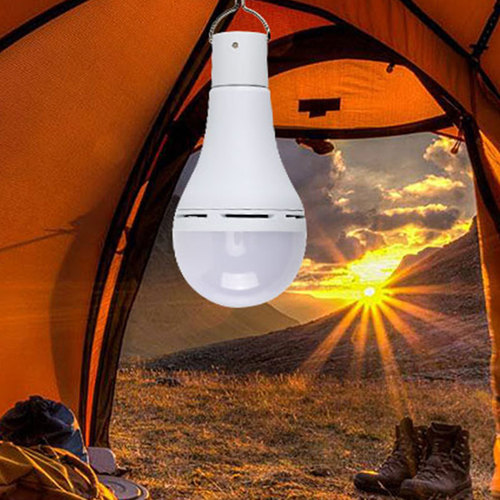 LED solar bulb camping light hiking light climbing light night light USB charging light chicken coop light portable