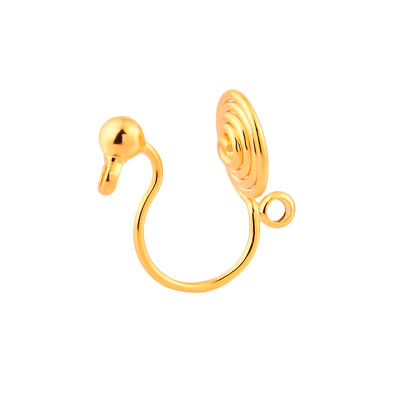 Mosquito coil, golden ear clips