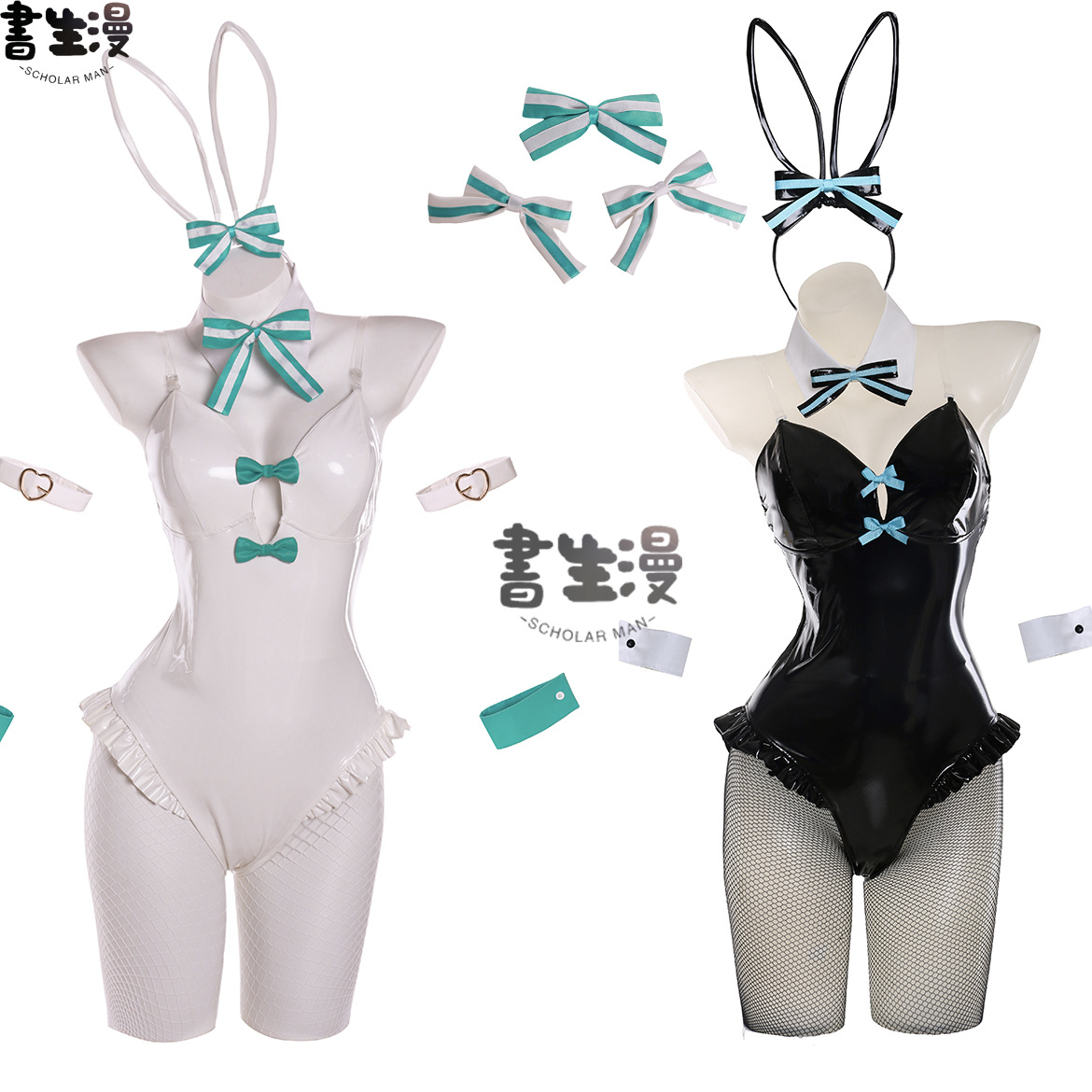 Bookish Manga Hatsune Bunny Girl Cosplay Sexy Cute Miku Uniform Hatsune Miku Cosplay Costume for Women
