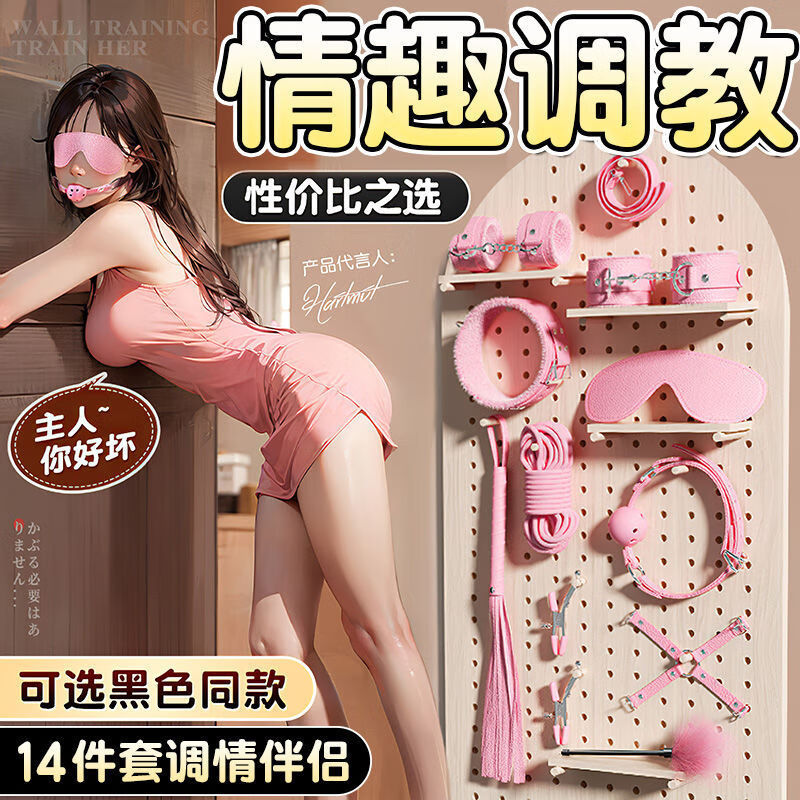 久爱夫妻情侣辅助口球sm套装道乳夹手铐调教成人用品情趣性爱玩具