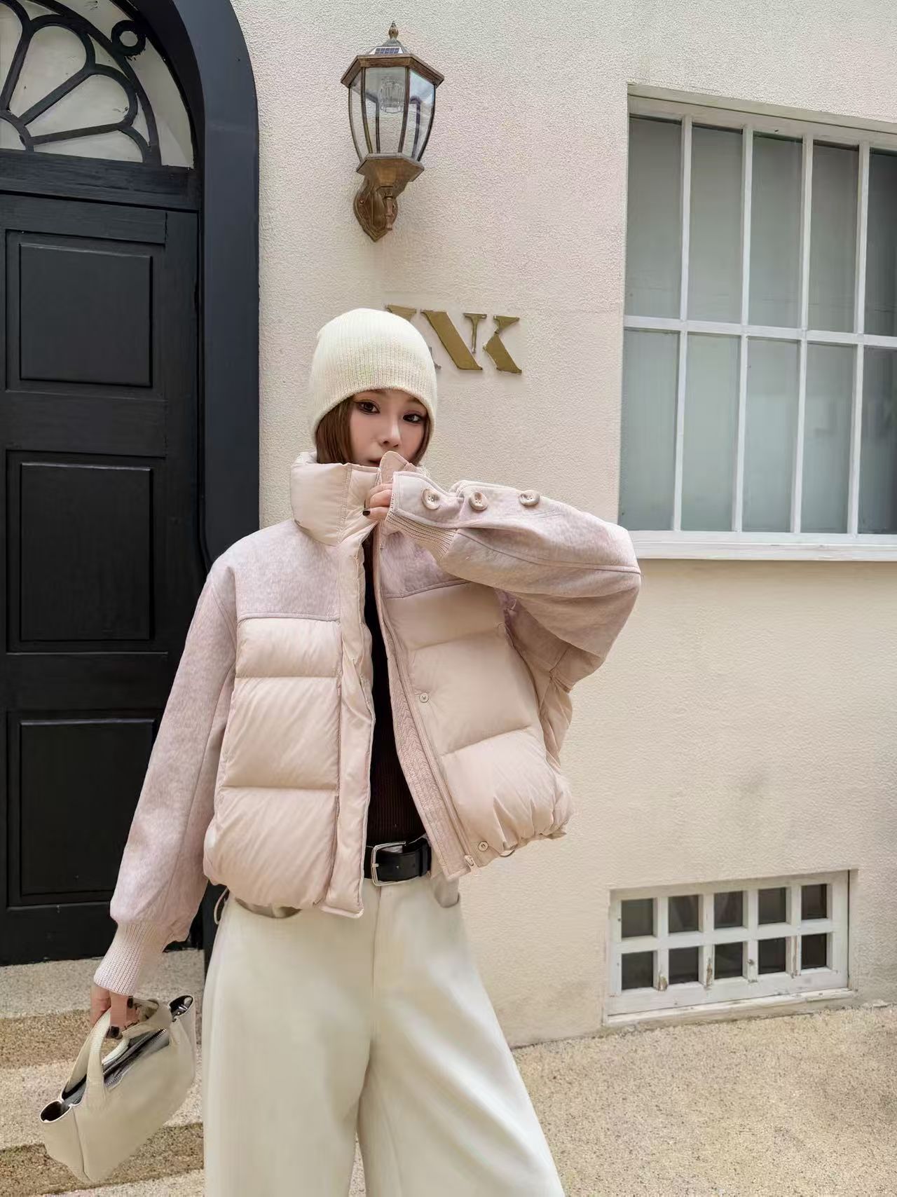 분홍색