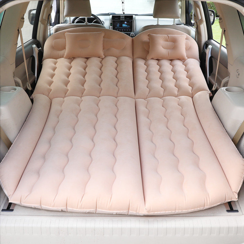 Car air mattress for the back seat of sedans, portable and comfortable for travel, quick inflation, available for dropshipping