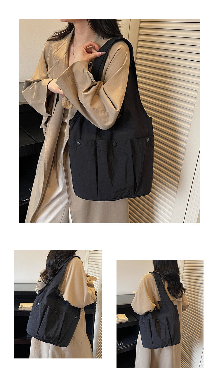 Sac à main bandoulière femme multi-poches décontracté léger_voghion.com