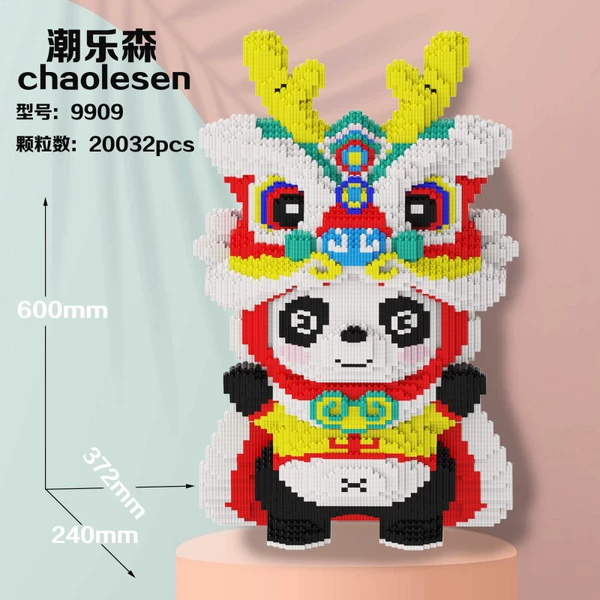 Constructor, 60cm, panda