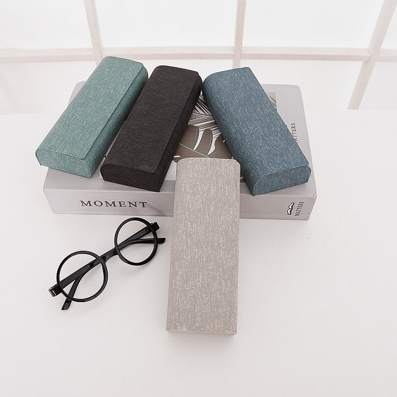 Nueva caja de gafas de miopía para la mujer puede hacer logotipo portátil caja de almacenamiento de gafas anti-compresión caja de gafas sensación avanzada image 4