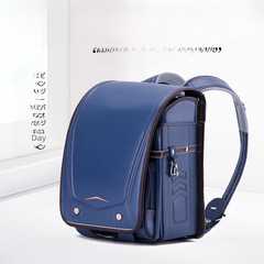 GPS Positioning Japanese School Bag for Primary and Middle School Students, Boys and Girls, Grades 1-6, Reducing Burden on the Spine, Large Capacity Backpack 