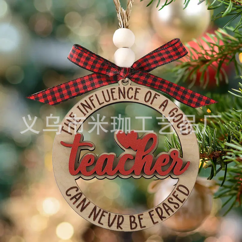 2025年越境新築祝いギフト クリスマス 母の日 バレンタインデー 装飾品 玄関用丸型木製吊り飾り|undefined