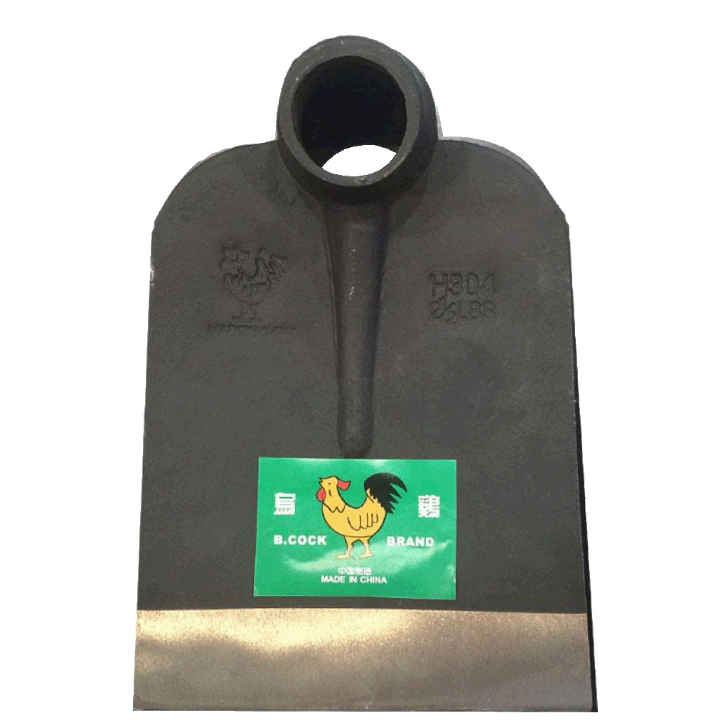 唐山宋道口H305锄头农用钢锄 道轨钢锻压 乌鸡牌锄头出口非洲南美