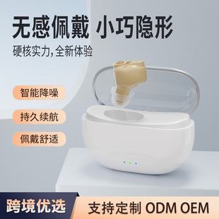 Cross-border hearing aid for the elderly special sound amplifier stand-alone rechargeable ear canal sound collector auxiliary hearing device wholesale