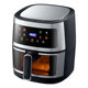 Air fryer stainless steel intelligent visual air fryer household baking integrated electric fryer factory gift wholesale