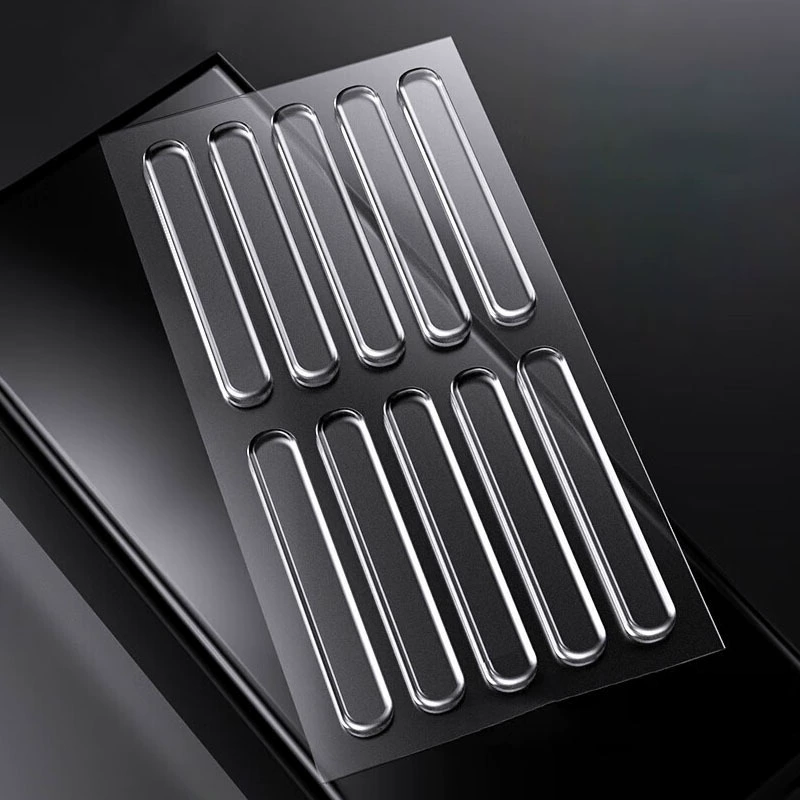 Бытовая прозрачная противоударная дверь задняя буферная противоударная наклейка на стену силиконовая дверная защитная прокладка для спальни оптовая продажа