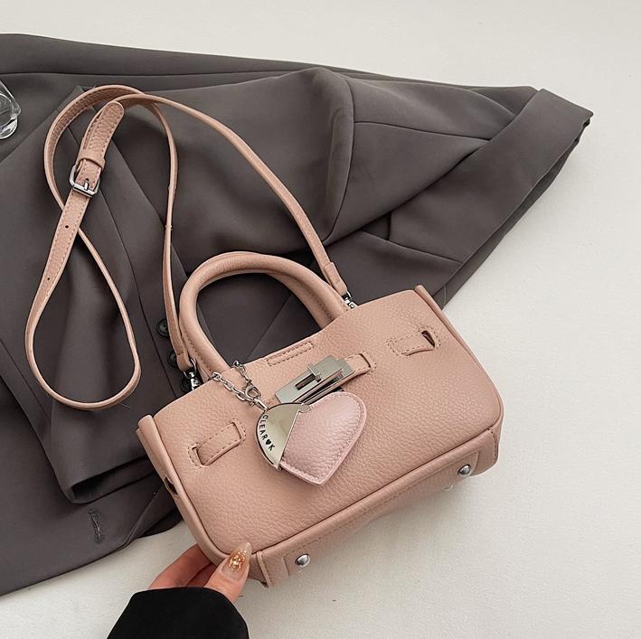 Alto sentido de lichi estampado bolso de mano Kelly2025 nuevo comercio exterior super caliente viaje bolsa de cubo de agua de moda bolsa de mochila versátil