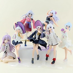 アニメ周辺の魔女の旅合集エレナのドレスのデスクトップのケースの模型の置物の二次元の手は卸売りをします。