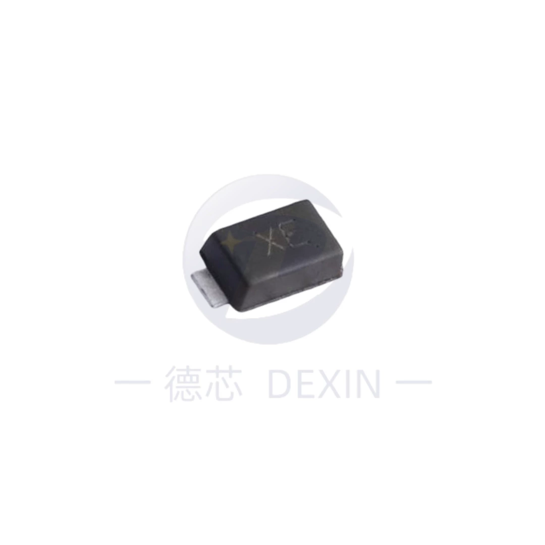 Двоично-справляемый TVS-понижающий диод SMF12CA Silk Screen XE SOD-123F, bidirectional TVS Transient Suppression Diode smf12ca