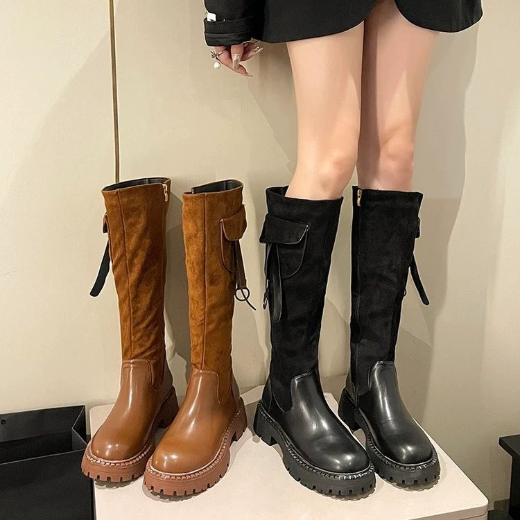 Коричневые ботинки Maillard на толстой подошве в стиле ретро, осень 2024, новые ковбойские рыцарские сапоги в западном стиле на среднем каблуке