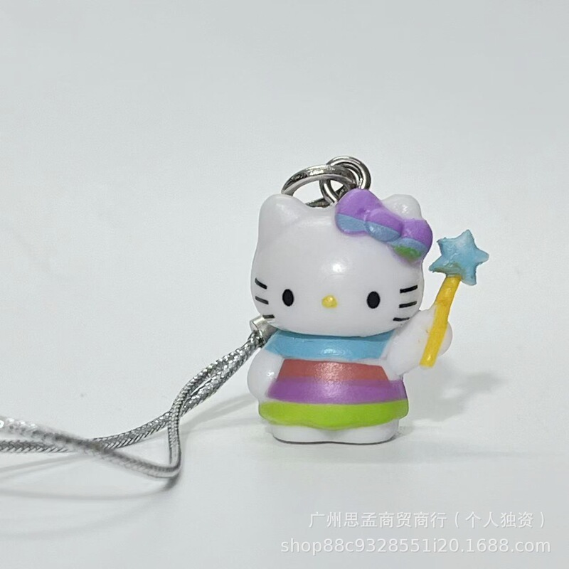 外贸卡通公仔 手机挂绳 包包装饰 百变小猫 挂件 串珠配件 散货|undefined