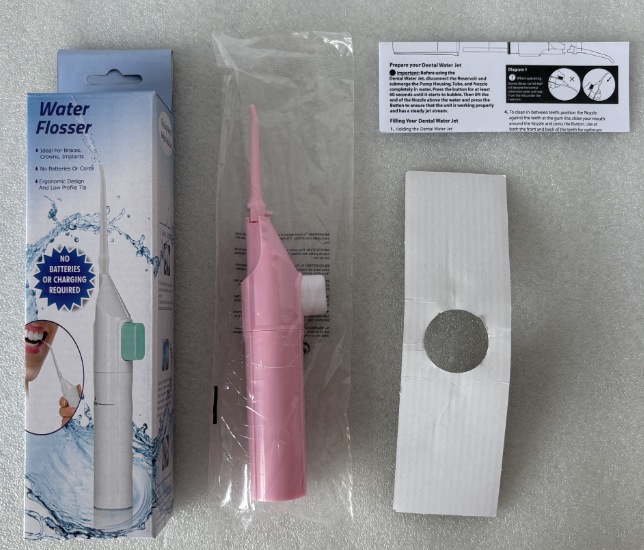 Caja de color en rosa (cabeza de pulverización de clip)