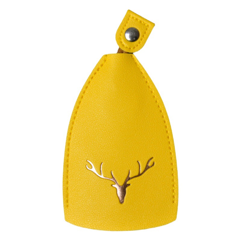 Fashion creative pull-out key case cute portable personalized car key case small drawstring storage key case