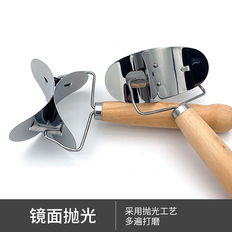 メーカー直売のステンレス餃子の切り器は餃子のツールの家庭用餃子の鋳型の台所の手動の切り器を包みます。|undefined