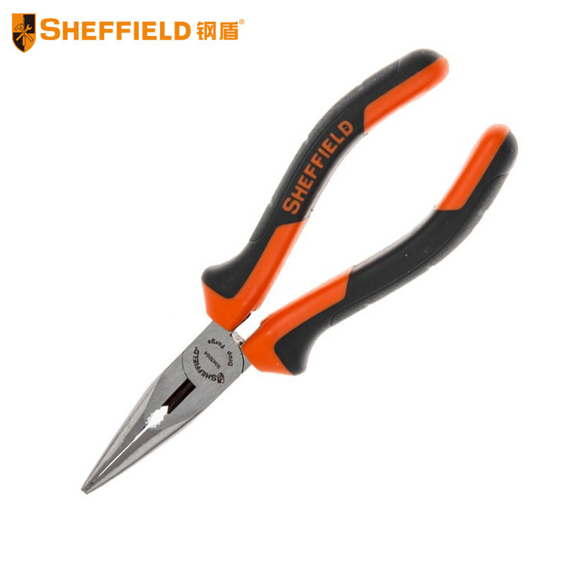 钢盾S045004钢丝钳尖嘴钳老虎钳子多功能多用斜嘴钳虎口钳平口