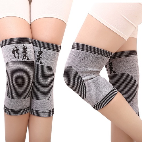 Warm knee protection bamboo charcoal joint autumn and winter cold protection leg protection for men and women in air-conditioned rooms, breathable for middle-aged and elderly people for four-season sports