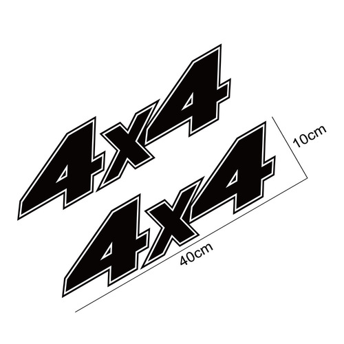 Foreign trade hot-selling car door side decals pickup truck tailgate decoration 4x4 personalized creative stickers truck body tail stickers