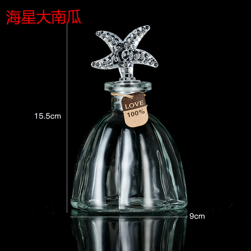 Botella de vidrio para niños con gran perla de agua para bebés con botella de deseos paquete de materiales para botella de mar para bebés esponjas botella de rafting