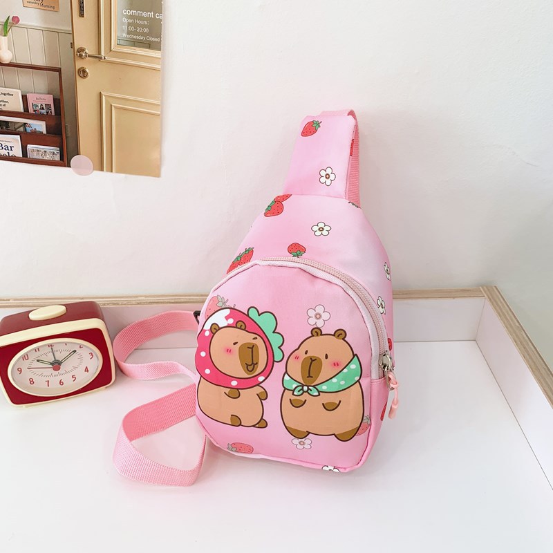 Bolsos para niños, bolsos de mochila para niñas lindas, bolsos de pecho para niñas, bolsos de caricatura para bebés, bolsos de cambio para niños