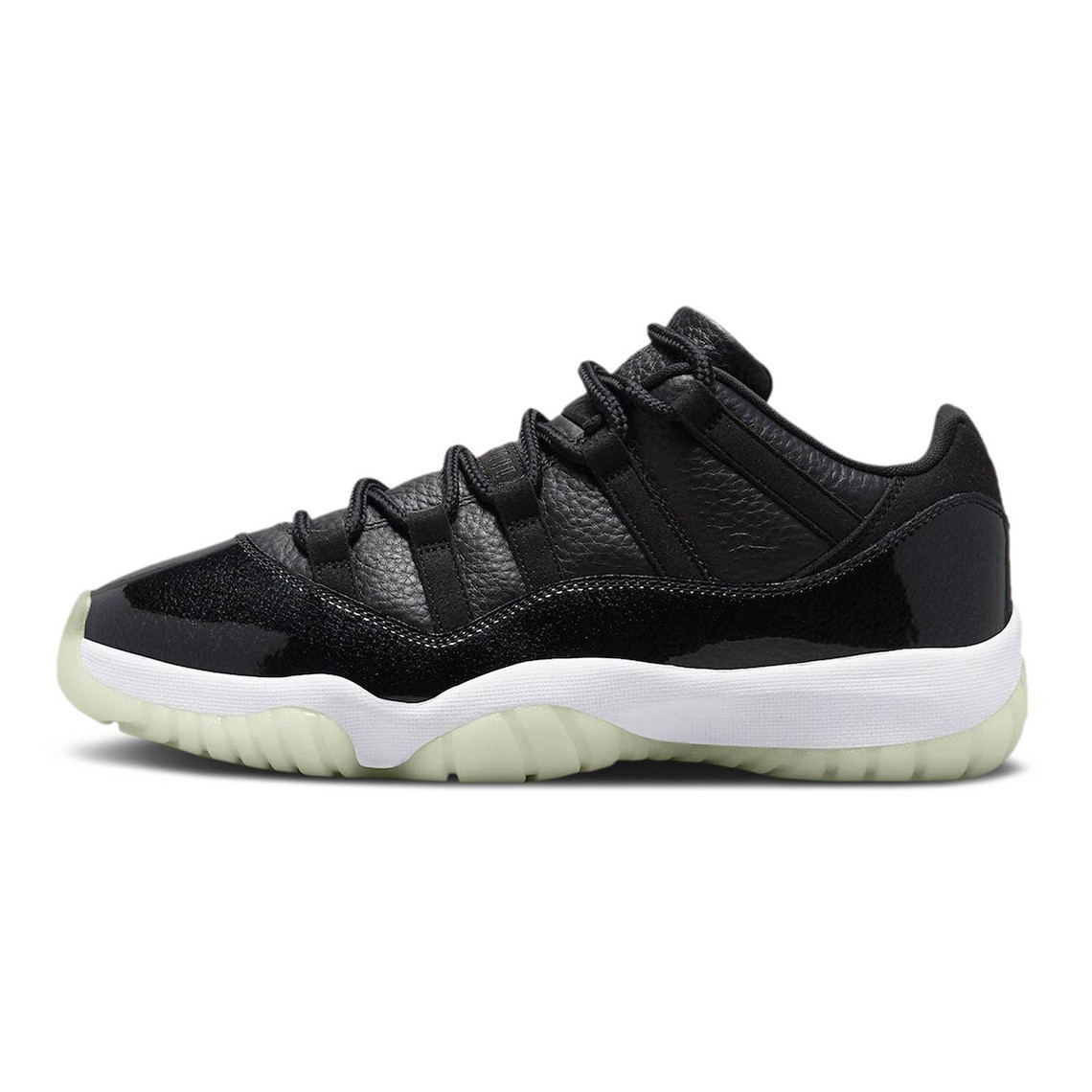 Transfronterizo Putian AJ11 Star Jiao 11 generación de zapatos de baloncesto negro rojo almohadilla de aire de palma completa para hombres y mujeres zapatillas de combate