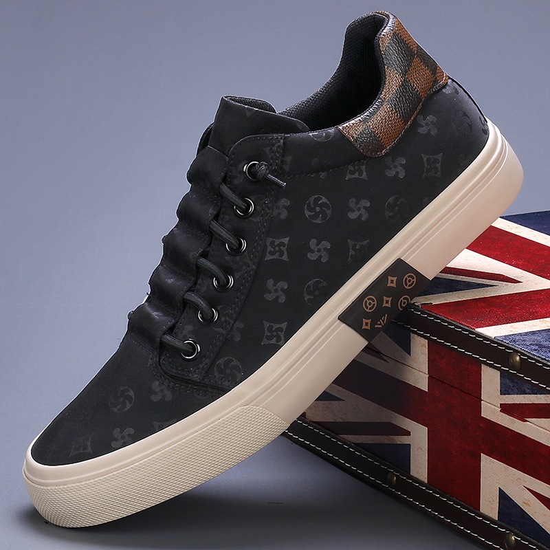 2024 Spring New Men's Shoes Men's Canvas Shoes Light Breathable Trendy Wide Casual Shoes Slip-on Loafers