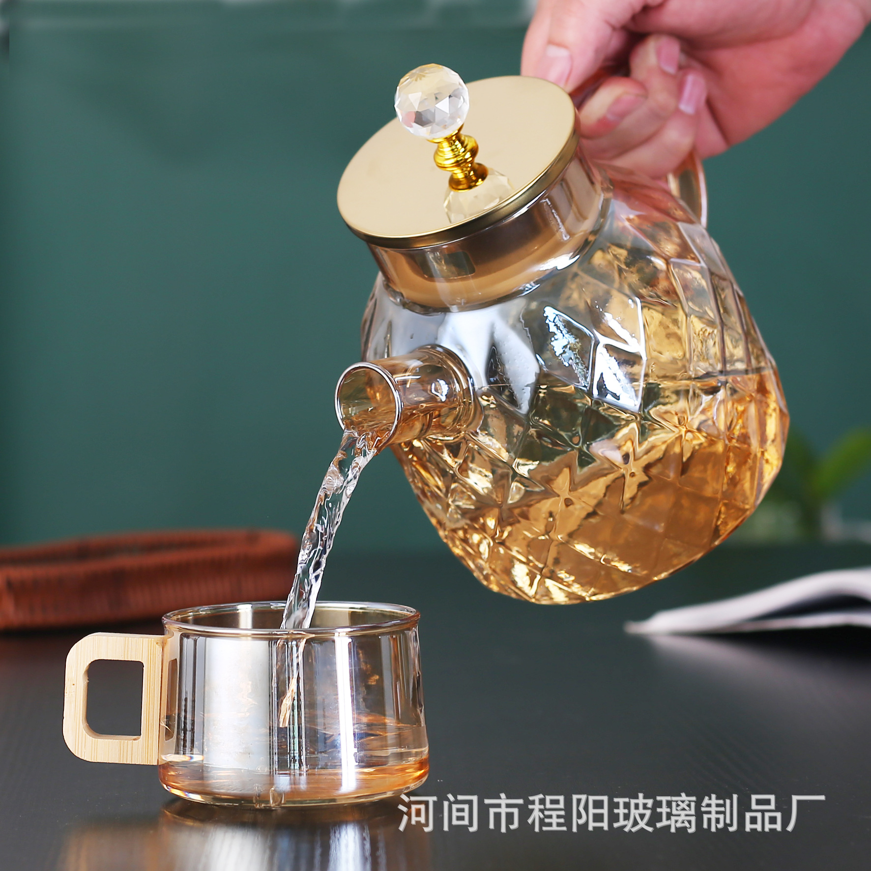 Nueva olla Lanling, hervidor de agua frío para el hogar, tetera resistente a altas temperaturas, estufa de cerámica eléctrica, hervidor de agua hervida frío de gran capacidad