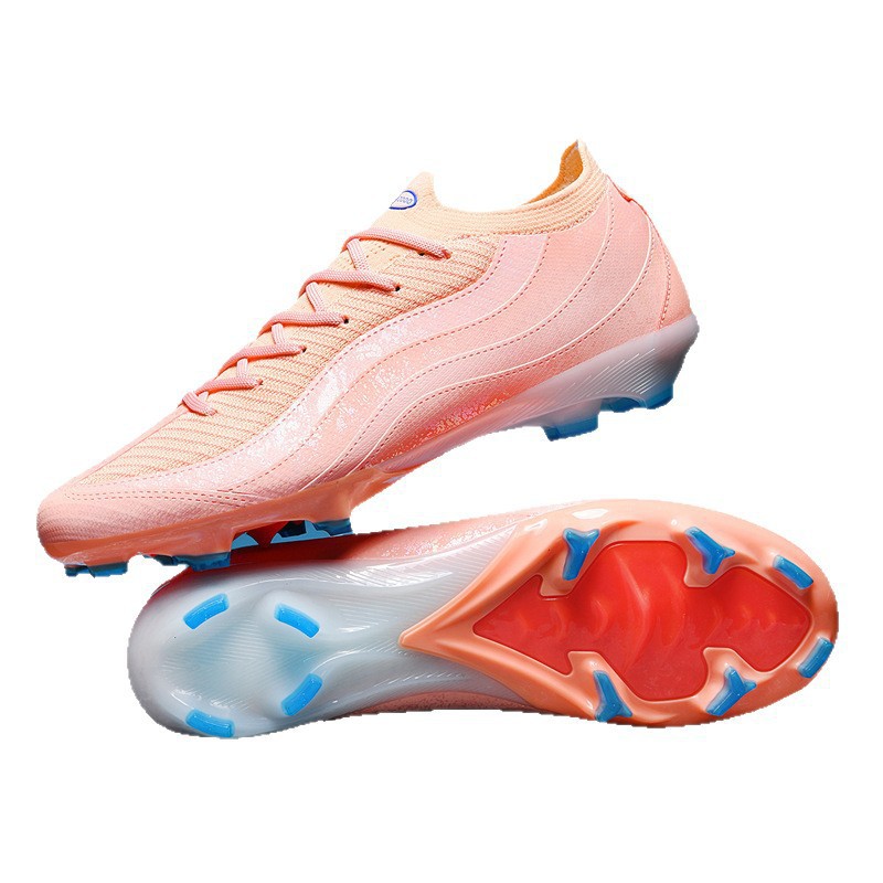 Zapatos de Fútbol con Tacos de Corte Bajo de KPU y TPU Transpirable para Césped Natural y Artificial image 5