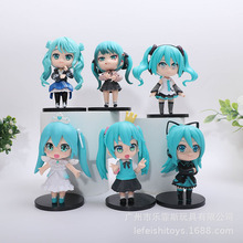 6款初音美少女 深海初音系列 手办玩具模型娃娃机扭蛋公仔摆件