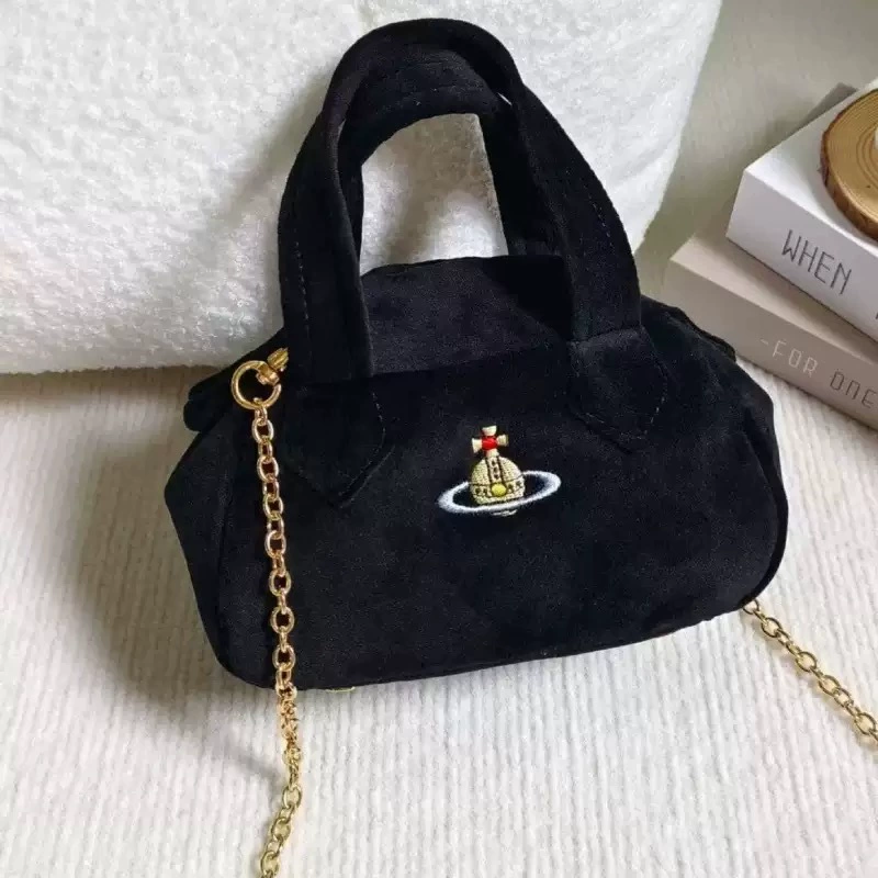 Узкий западный стиль королева мать Большой Сатурн замша Ласточка сумка Tote сумка Hazel подмышечная бродяга бархат клип сумка