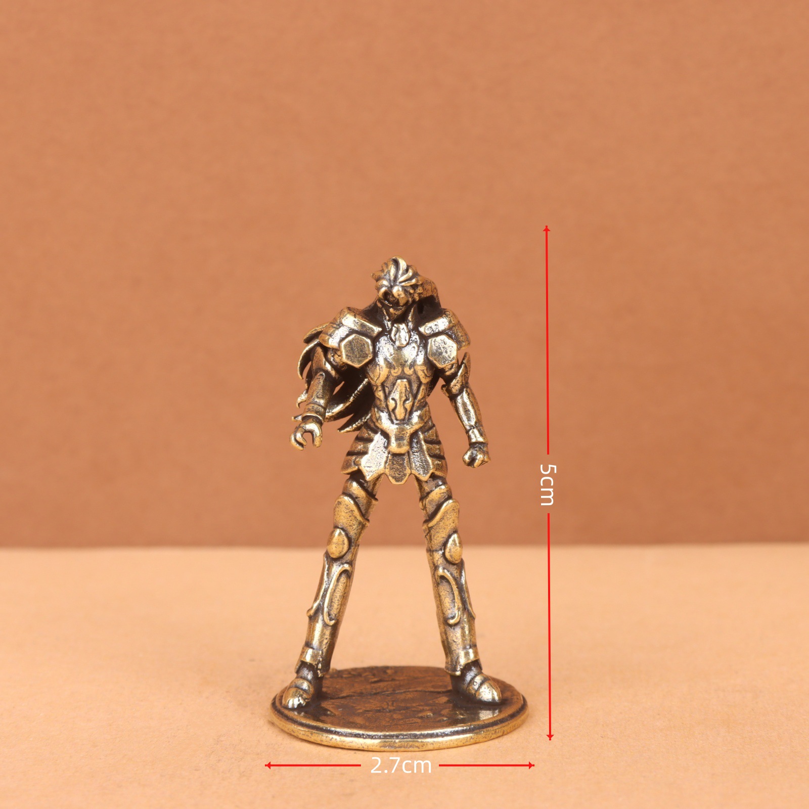 Ventas transfronterizas de bronce doce constelaciones de guardianes adornamientos Star Yao modelo de dibujos animados decoración de escritorio adornamientos de cobre