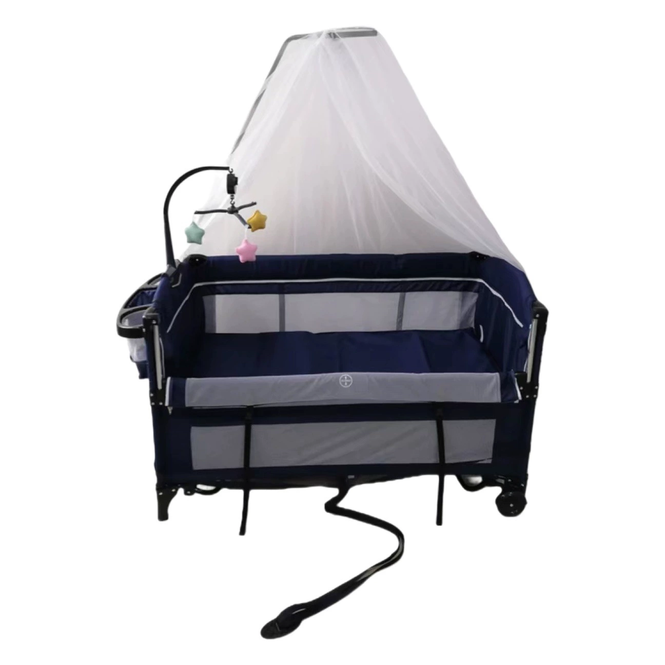 Оптовая продажа детских кроватей с фабрики, складная портативная многофункциональная кроватка-люлька для младенцев, мобильная кроватка для новорожденных.