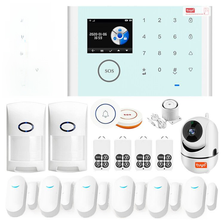 Graffiti smart host alarm wifi+GSM wireless remote control security…